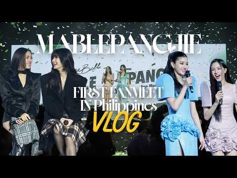 CLAIREBELL IN MANILA FAN MEET 🤍✨| เมเบิ้ลแป้งจี่บินลัดฟ้าสู่มะนิลา ✈️